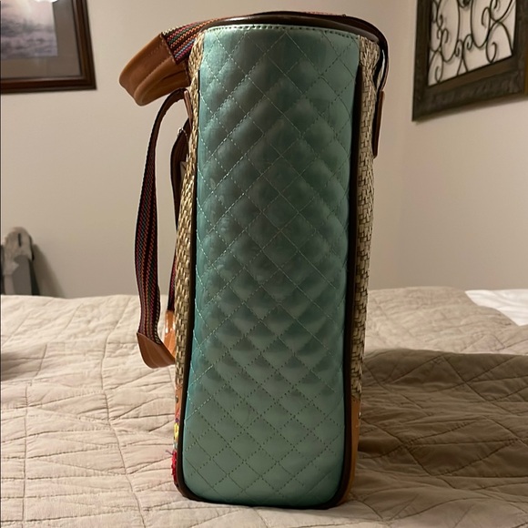 Consuela Multicolor Embroidered Tote Bag - Picture 5 of 7